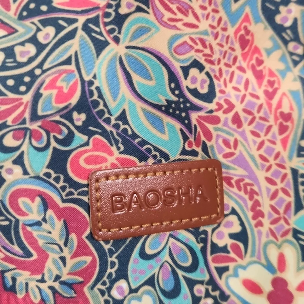 Baosha Paisley Gypsy Pattern Crossbody Shoulder Bag - Picture 3 of 6